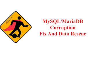 rescue corrupted mysql database