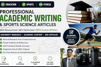 write educational and world university research articles