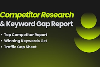 do SEO competitor research and find their best keywords