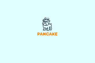 design personality unique bulldog real dog logo