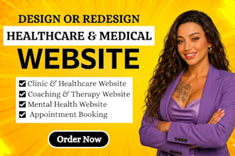 medical website helthcare website homecare website aesthetic spa dental website