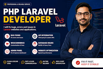 php laravel bugs and errors
