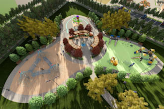design sustainable landscape master plans, and public spaces