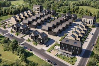 build 2d 3d affordable housing, community low cost building, community apartment