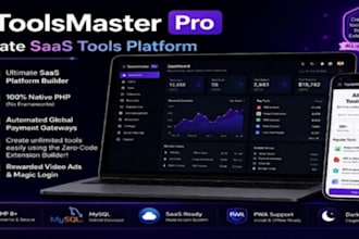 build a profitable saas developer tools website in PHP