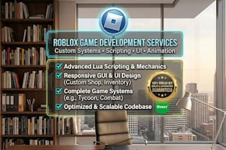 create basic lua scripts and systems for your roblox game