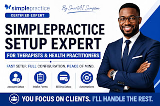 set up simplepractice so you can focus on your clients
