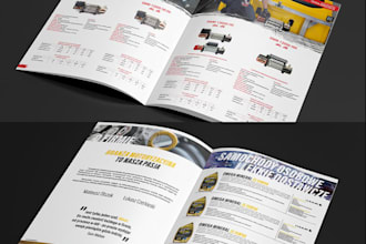 design modern brochure, product catalog