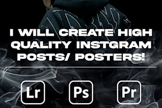create professional posters, banners and promo graphics