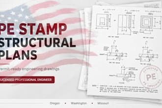 oregon pe stamp washington structural drawing missouri stamp