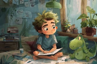 children book illustration and children book illustration