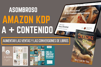creare contenido aplus increible para libro KDP