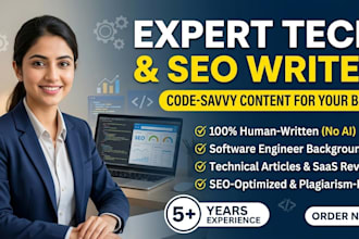 tech and software content writer