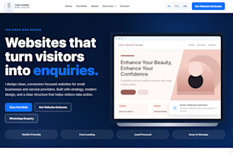 redesign your wordpress website for better trust and enquiries
