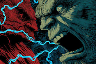 comic book illustration with comic book illustrator