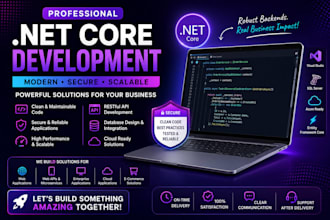 build dot net core web API, mvc application using asp dot net core web app