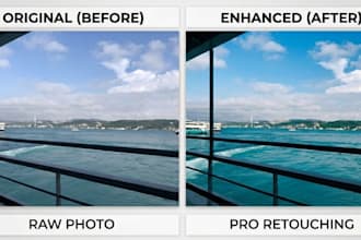 enchance photos for you