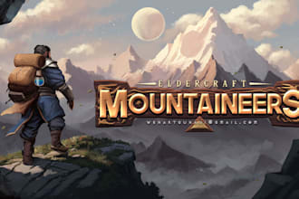 design cinematic steam capsule game cover art, game art