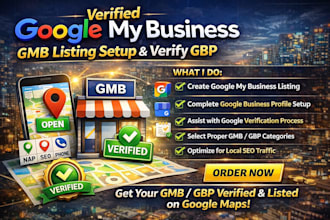 create verified google my business listing for your business gmb profile setup