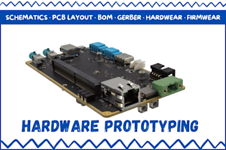 do hardware prototyping, schematic pcb layout design for fpga soc carrier board