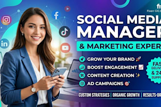 be social media manager and social media marketing manager