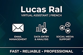 be your reliable french virtual assistant for data entry and admin tasks