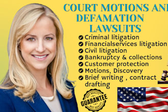 draft legal briefs, motions, and courtready litigation documents