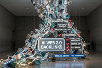 build high authority ai web 2 blog backlinks for SEO