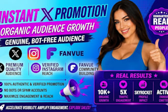 grow fanvue income fanvue promotion twitter instagram promotion gain subscribers