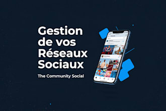 je vais gérer vos réseaux sociaux et créer du contenu engageant