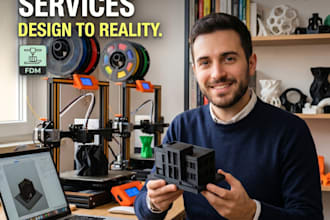 professionally print your models and ship them to your home