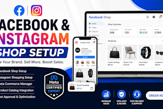 setup facebook shop and instagram shopping profile for your brand