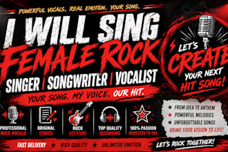 sing female rock singer female singer songwriter vocalist