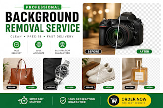professionally remove background from images cut out photos