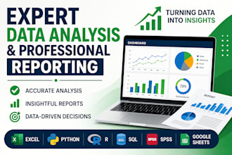 deliver expert data analysis and professional reporting