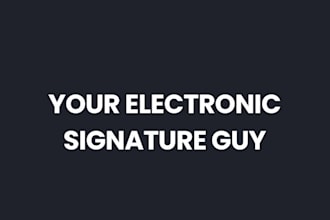 convert your handwritten signature into electronic format