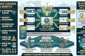 build ai google authority stacking backlinks for SEO