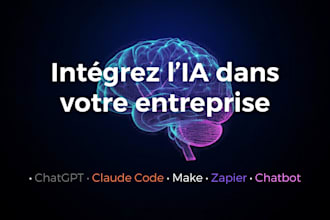 je vais intégrer ia dans votre entreprise