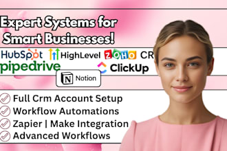 automate setup migrate gohighlevel slack pipedrive monday crm clickup zoho crm