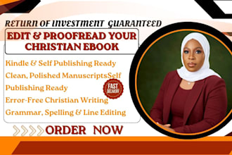 edit and proofread your christian book ebook or devotion manuscript