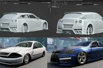develop beamng drive and assetto corsa custom mods