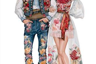 draw custom fashion illustrations and outfit