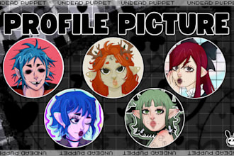 draw a custom avatar for twitch, vtuber or social media