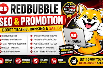 promote your redbubble or any print on demand shop with pinterest marketing