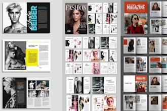design magazine, magazine design, magazine cover, magazine layout, brochure
