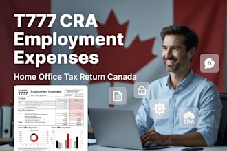 file your t777 cra employment expenses and home office tax return canada