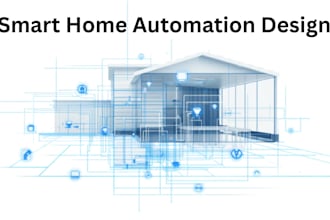 design smart home automation systems with electrical layout and lighting plans