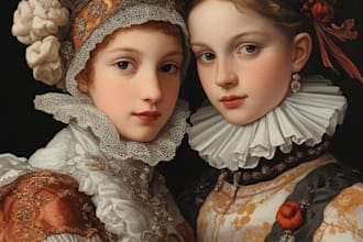 do potrait of your christmas couple