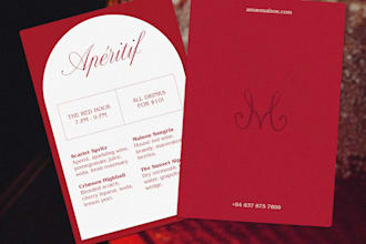 create a high end brand identity