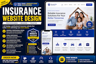 insurance website design insurance agency website insurance